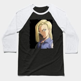 ANDROID 18 MERCH VTG Baseball T-Shirt